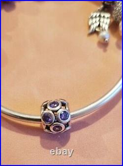 Genuine Pandora bracelet with charms