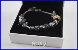 Genuine Pandora charm bracelet with charms