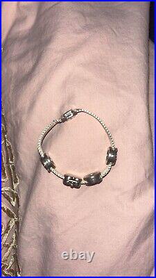 Genuine Pandora reflection bracelet with charms