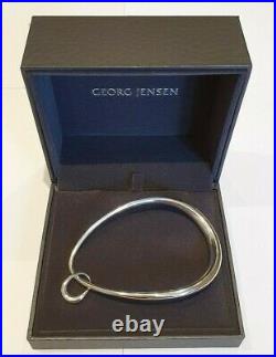 Georg Jensen Sterling Silver Offspring Bangle with Charm 20000133 (10013289)