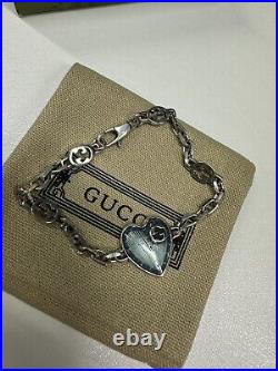 Gucci Girls Bracelet Sterling Silver 16cm Length