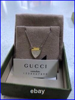 Gucci Heart Bracelet Silver