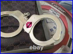 Gucci Silver Handcuffs Bracelet