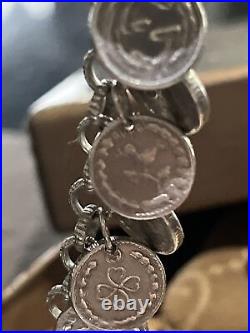 Gucci silver bee charm bracelet Vintage 12 Charm Gucci Assay Stamp