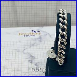 Heavy Silver Charm Bracelet (2)