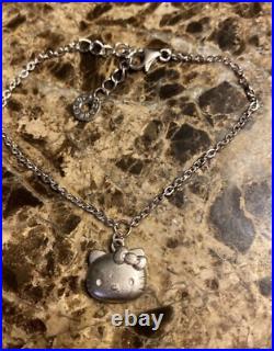 Hello Kitty Sterling Silver Charm Bracelet 2 Sweet Sanrio