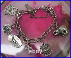 JAMES AVERY 925 Charm Bracelet Collection 27.3g 6 Avery Charms with Box