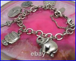 JAMES AVERY 925 Charm Bracelet Collection 27.3g 6 Avery Charms with Box