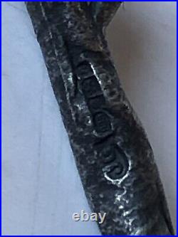 JENNIE GILL Oxidised Sterling Hallmarked 925 Silver & Enamel Charm Bracelet