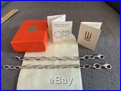 James Avery Changeable Charm Bracelet Sterling Silver with extra links