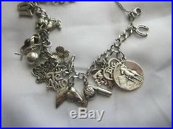 James Avery Loaded Charm Bracelet 19 Charms Sterling Silver 48g 7.5