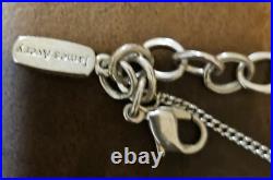 James Avery Small Silver Charm Bracelet With 2 Charms