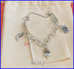 James Avery Sterling Charm Bracelet