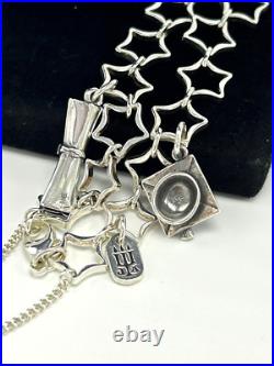 James Avery Sterling Silver Star Bracelet 7.5 w Graduation Cap & Diploma Charms James Avery Sterling Silver Star Bracelet 7.5 w Graduation Cap & Diploma Charms