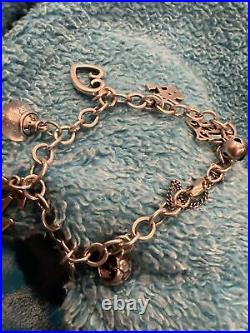 James avery bracelet with charms