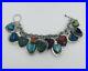 Joan-Slifka-Rare-Vintage-Sterling-Silver-12-Heart-Turquoise-Lapis-Charm-Bracelet-01-jl
