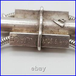 Judaica 925 Silver Bracelet Jerusalem Amulet (133)