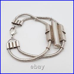 Judaica 925 Silver Bracelet Jerusalem Amulet (133)