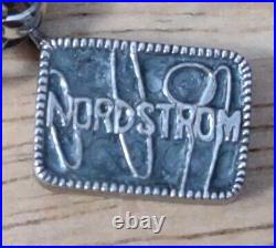 Judith Jack 5 Charm Bracelet 7 Marcasite Sterling Silver 925 Vintage Nordstrom