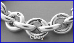 Kieselstein Cord Sterling Silver Charm Link Bracelet