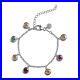 LUSTRO-STELLA-Bracelet-925-Silver-Made-Finest-Cubic-Zirconia-Charm-Size-6-5-01-jfm