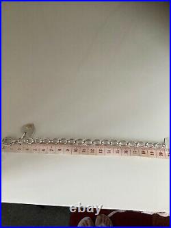 Links Of London Classic Sterling Silver & 18ct Heart Charm Bracelet