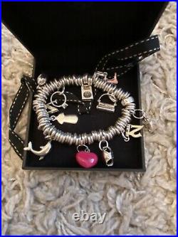 Links Of London Silver Sweetie Charm Bracelet With 12 Charms