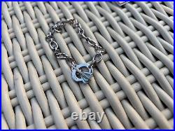 Links of London CONCORDE British Airways Sterling Silver Charm Bracelet RARE