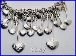 Links of London LoveStruck bracelet heart arrow vintage white topaz
