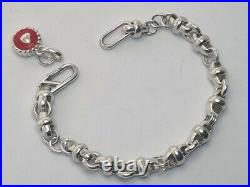 Links of London SIGNATURE vintage charm bracelet Annoushka silver