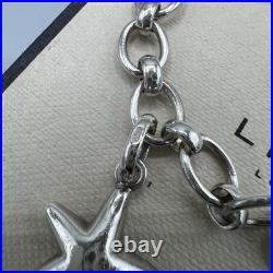 Links of London Silver T-Bar Bracelet with Two Charms with Box