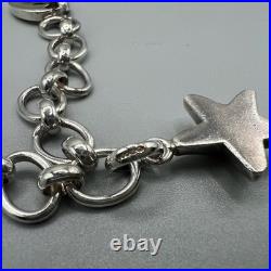 Links of London Silver T-Bar Bracelet with Two Charms with Box