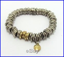 Links of London Sterling Silver Sweetie Bracelet with 18kt LInks Heart Charm