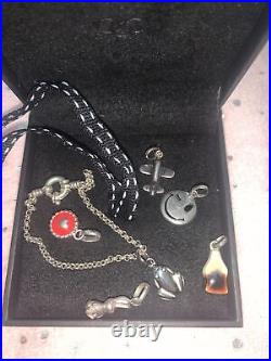 Links of london bracelet & 6 charms? Never Worn