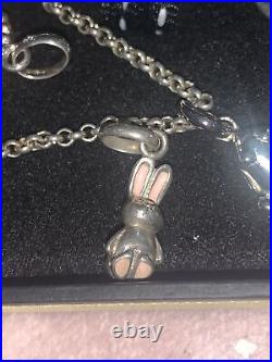 Links of london bracelet & 6 charms? Never Worn