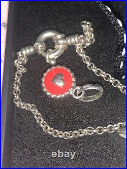 Links of london bracelet & 6 charms? Never Worn