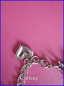 Links of london silver charm bracelet
