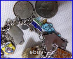 Loaded Sterling Silver Charm Bracelet 25 Charms Loaded Sterling Silver Charm Bracelet 25 Charms