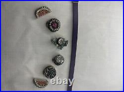 Lori Bonn Sterling Silver 6 Charms Plus Bracelet Beautiful? Lot #2