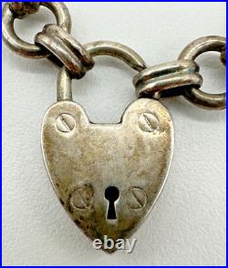 Lot of 4 Charm Bracelets, Sterling Silver, 925