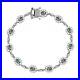 Multi-Gemstone-Cluster-Bracelet-Platinum-Over-Silver-Size-7-5-Inches-Wt-11-Gms-01-qn