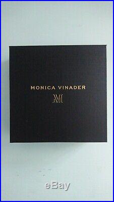 NEW Monica Vinader Alta Capture Silver Large Link Charm Bracelet rrp £325.00