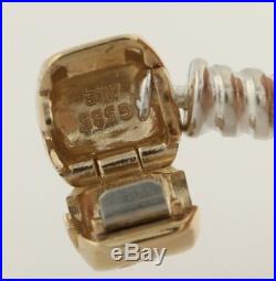 NEW Pandora Charm Bracelet Sterling Silver & 14k Yellow Gold 590702HG-17 6.7