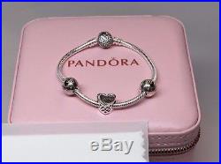 NEW Pandora Tribute to Mom Bracelet & Charm Gift Set 19 CM + EXTRAS Mother's Day