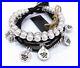 New-Uno-De-50-Silver-Tone-What-A-Mess-Chunky-leather-Beaded-Toggle-Bracelet-01-klud