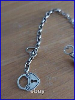 Nick Hubbard'Precious' Heart Lock Bracelet