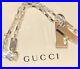 Nwt-100-Authentic-Gucci-Sterling-Silver-Double-G-Charm-Bracelet-Link-Chain-6-5-01-lbpl