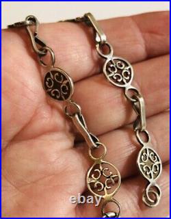 OMG Ola Marie Gorie Orkney Scottish 925 Sterling Silver Magnus Charm Bracelet