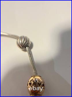 PANDORA Bracelet Essence with 5 charms, S925 ALE / 19cm PANDORA Bracelet Essence with 5 charms, S925 ALE / 19cm