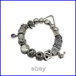 PANDORA Charm Bracelet S925 ALE 18cm 65.1g